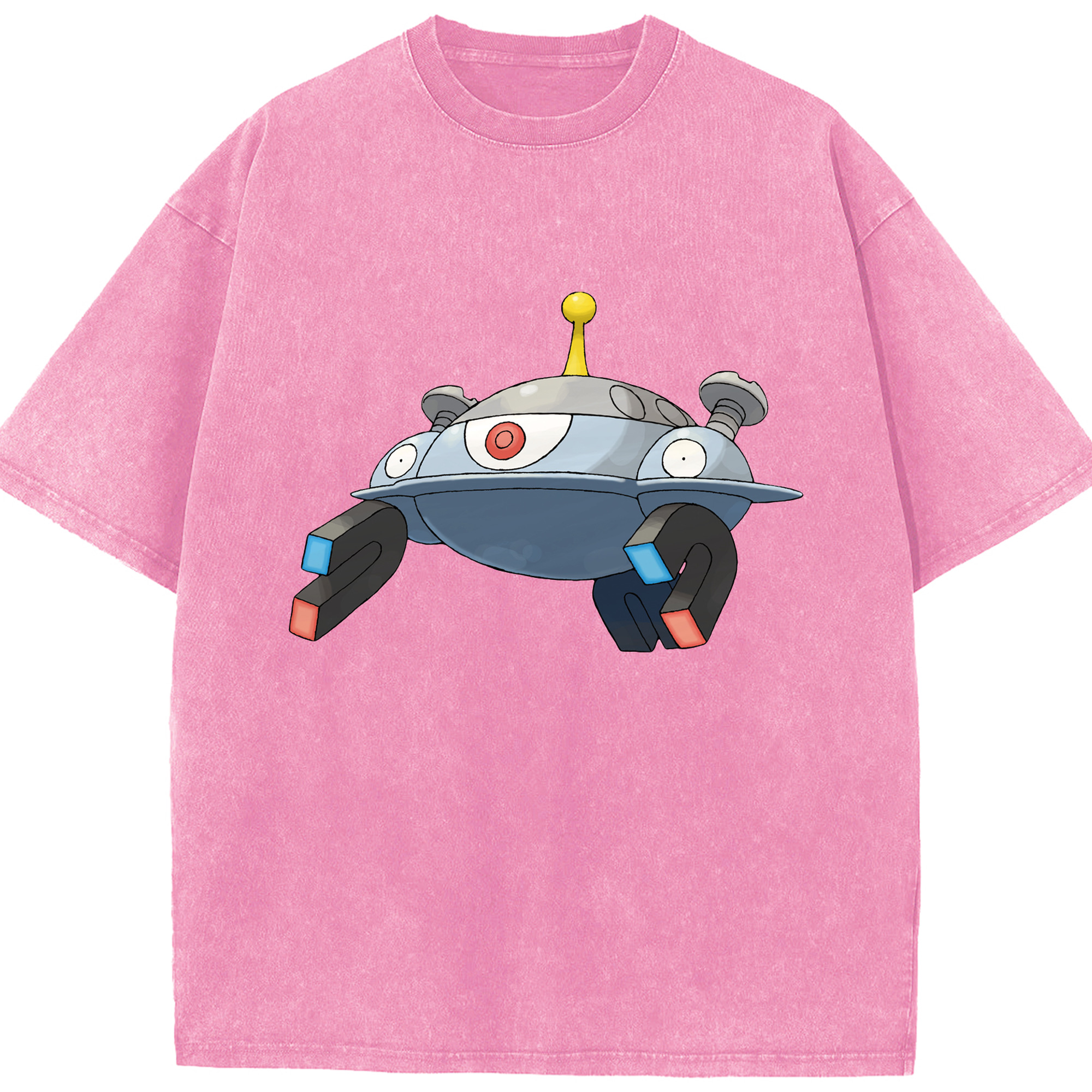 （画像用） ポケットモンスター Pokémon 綿100% ヴィンテージ風 半袖Tシャツ（フロントプリント）